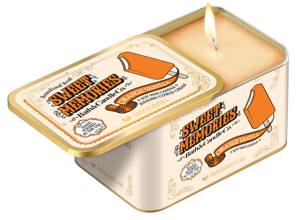 Orange Vanilla Candle | Tinte Cosmetics