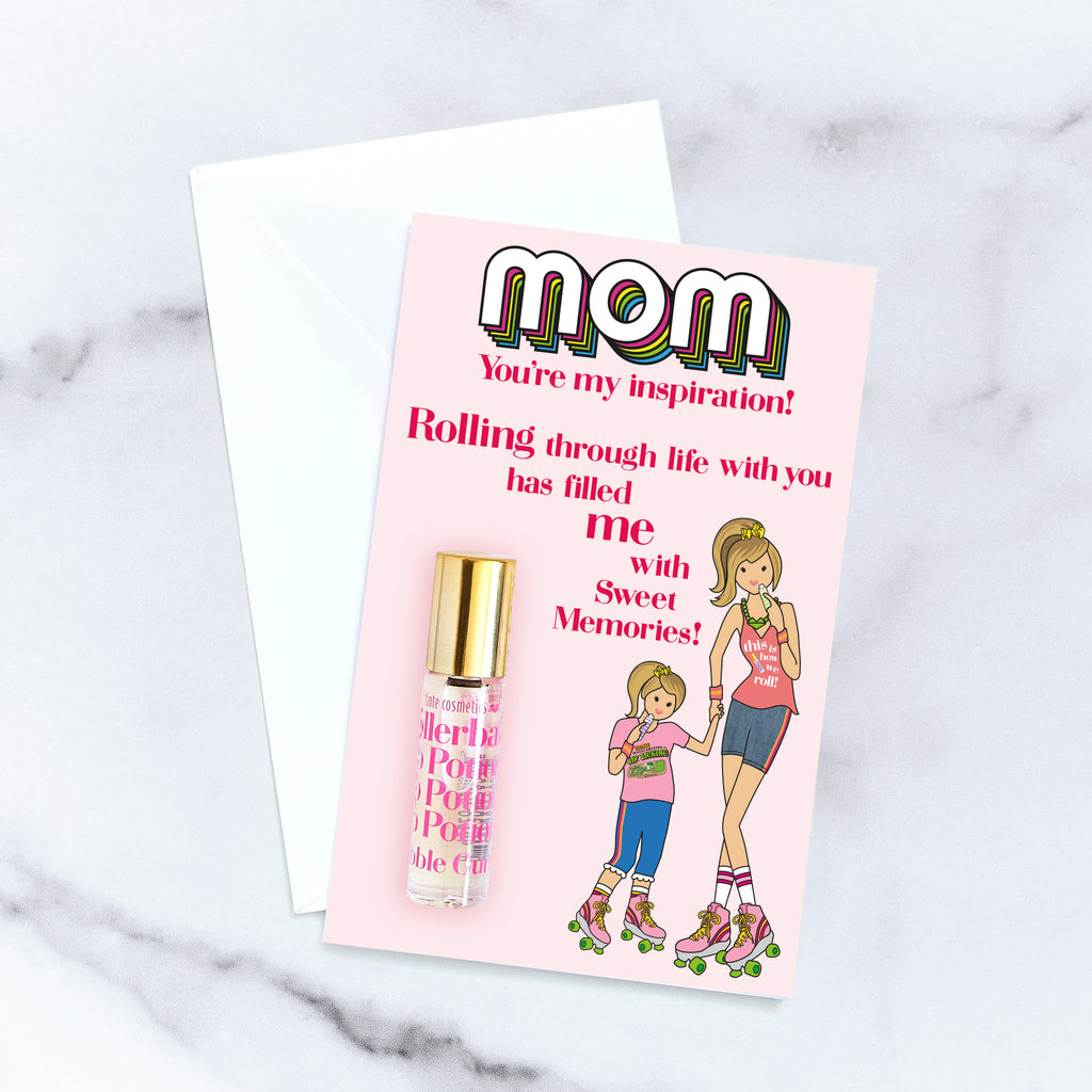 Tinte Roller Mom Card - Bubble Gum Rollerball Lip Potion