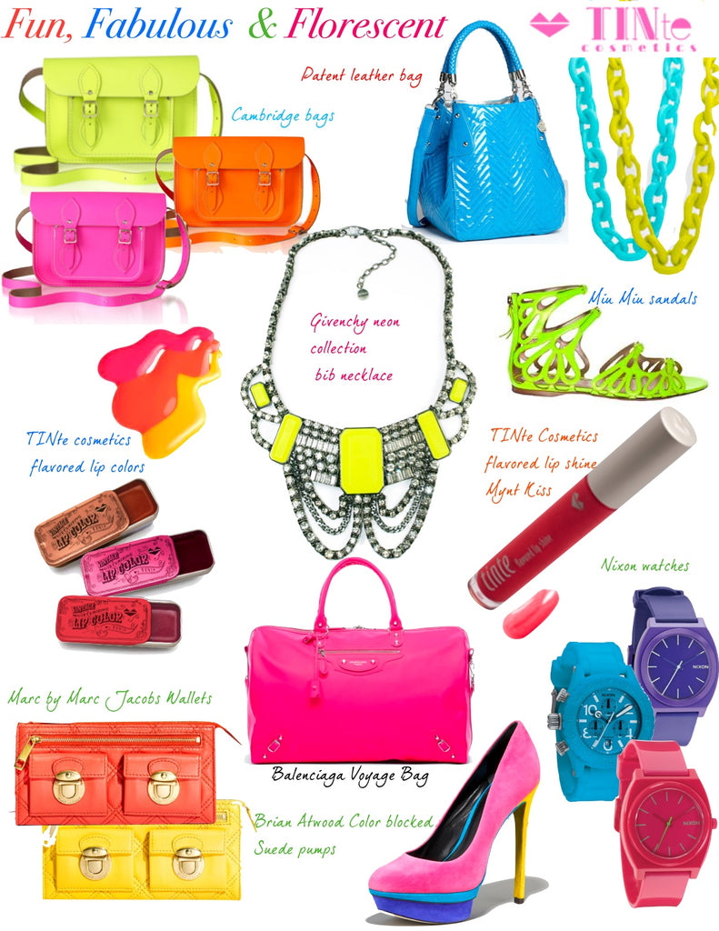 Fun, Fabulous & Florescent - Neon Shades for Spring!