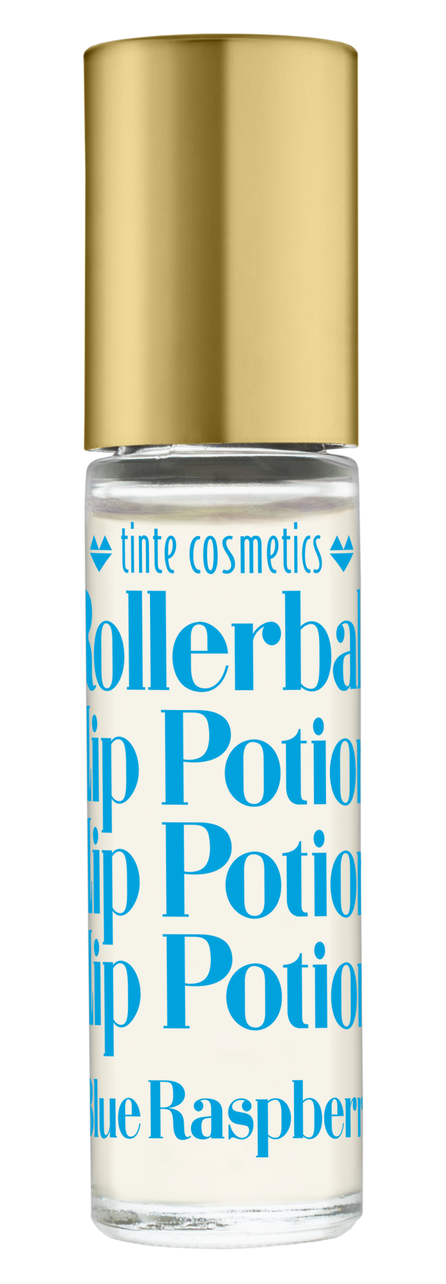 Organic Blue Raspberry Rollerball Gloss Lip Kissing Potion | Tinte