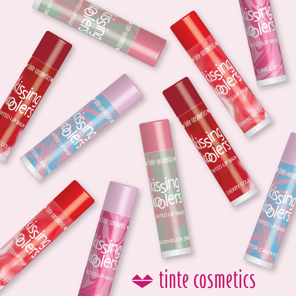 Kissing Kooler Kit (5 Pack): Watermelon Swirl, Bubble Gum, Strawberry Fizz, Cotton Candy, Cherry Cola