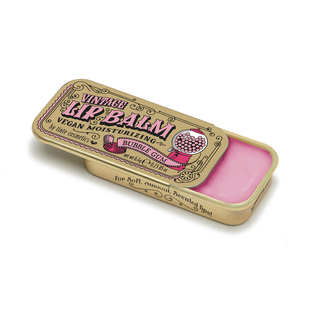 Bubble Gum Vintage Lip Balm - Vegan | Tinte Cosmetics