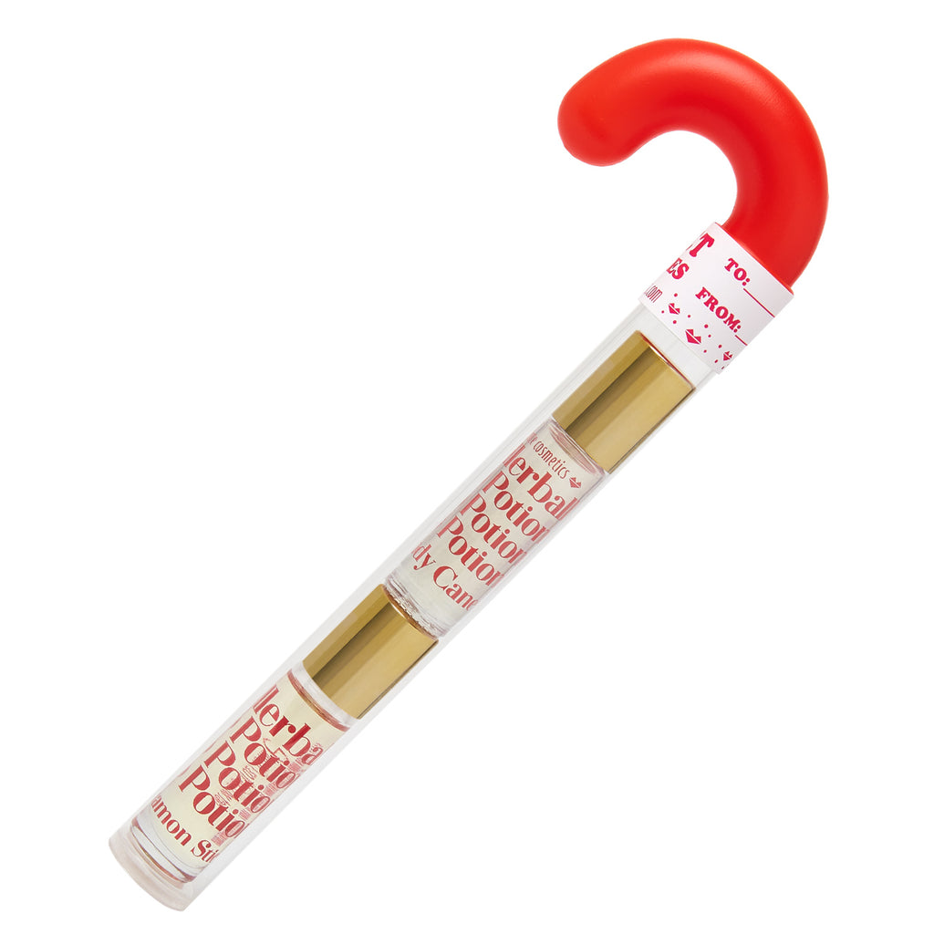 Candy Cane Organic Rollerball Lip Potion Kit: Candy Cane & Cinnamon Stick