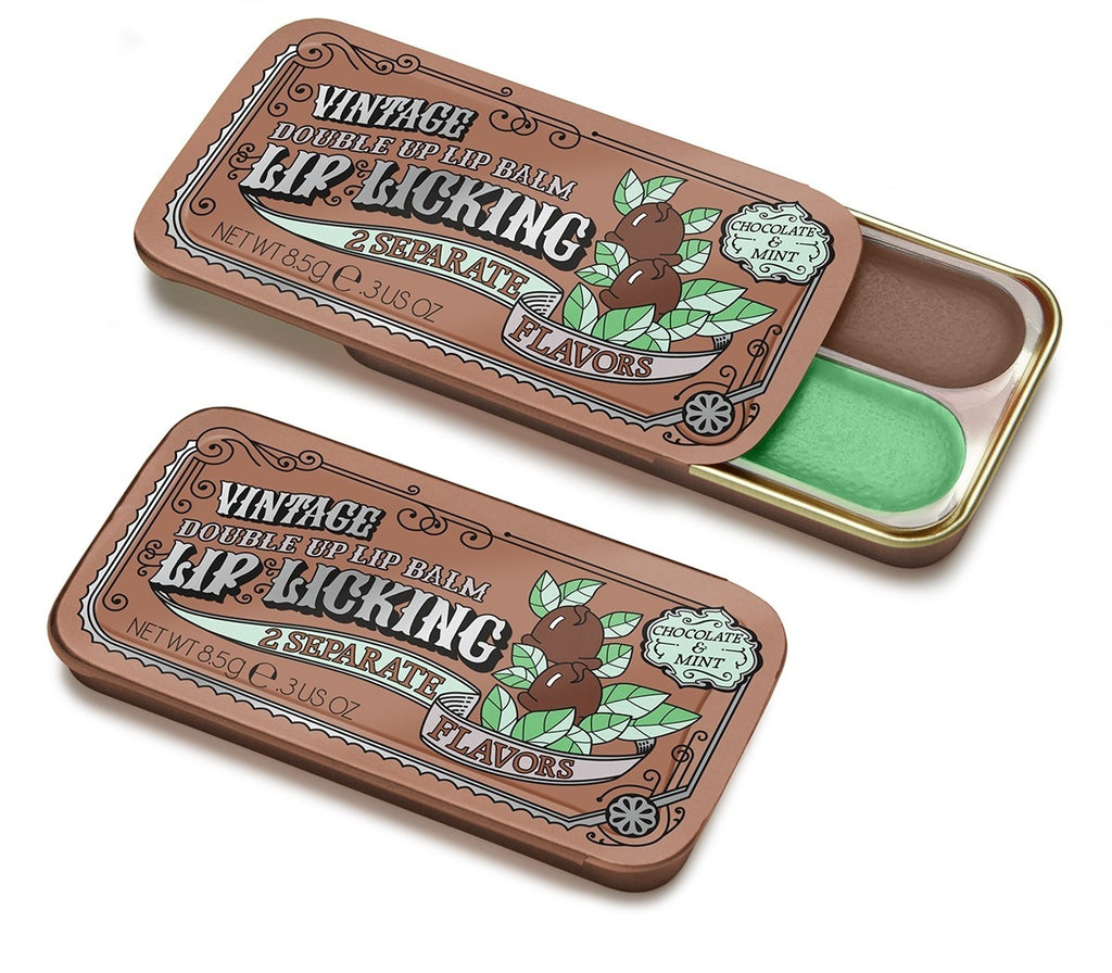 Chocolate & Mint Double Up Lip Licking Flavored Lip Balm