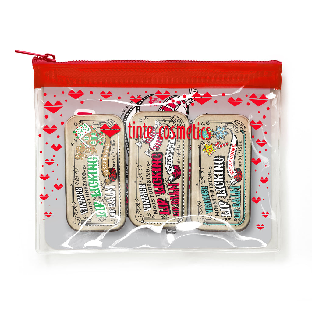 Holiday Lip Licking Lip Balm Trio Kit